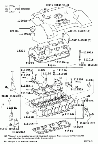 COROLLA HB CDE120L-DGMNXW CDE120,NDE120,ZZE12#