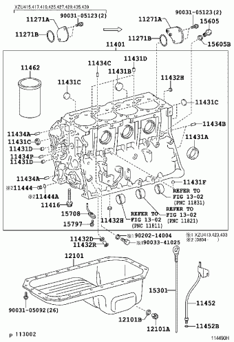 DYNA XZU419L-TKFRDW3 BU4##,WU4##,XZU4##