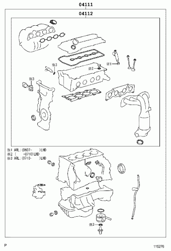 RAV4 ACA33L-ANMXK ACA3#,ALA3#,GSA33,ZSA3#