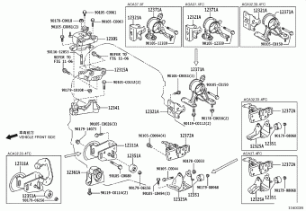 RAV4 ACA33L-ANPGKC ACA3#