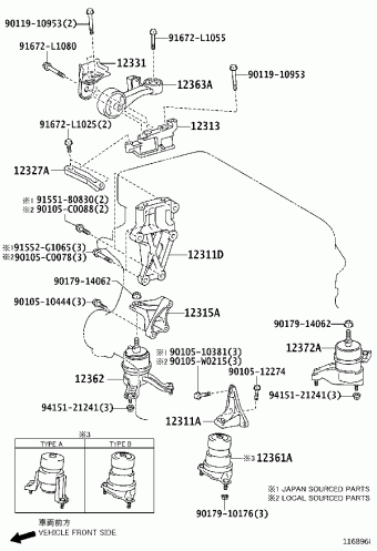 CAMRY/HYBRID ASV50L-RETNKX ACV51,ASV5#,AVV50,GSV50