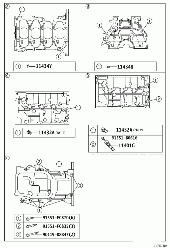 COROLLA/AURIS ZRE182R-AHFNKQ NRE180,ZRE18#,ZWE186