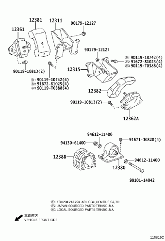 HIACE TRH221R-MBMDKQ GDH2##,KDH2##,LH2##,TRH2##