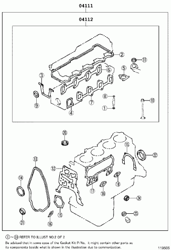 HIACE VAN,COMMUTER LH104L-BFMRS LH1##,RZH10#,11#,125,135,15#