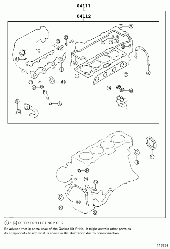 COROLLA SED/WG AE112L-GEMNKG AE11#,CE110,EE11#,ZZE11#