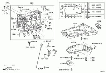 TACOMA TRN265L-PRTSKA GRN2##,3##,TRN2##