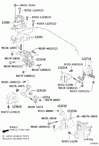 RAV4 ALA49L-ANFXY ALA49,ASA4#,AVA4#,ZSA4#