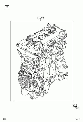 Engine/Fuel/Tool | Toyota AGYA/WIGO B101LA-GQSGF B10# Parts 