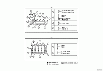 YARIS/HYBRID NSP131L-CHXNBW KSP130,NHP130,NLP130,NSP13#