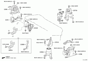 CAMRY/HYBRID AXVH71L-CEXSBA AXVA7#,AXVH7#,GSV70