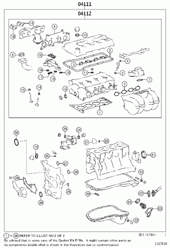 TACOMA TRN265L-PRTSKA GRN2##,3##,TRN2##