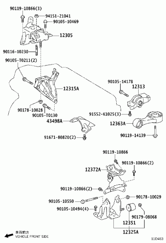 YARIS NSP151L-HHFGKH NCP15#,NSP15#