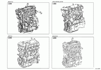 COROLLA/ALTIS MZEA18L-GEXDBV MZEA1#,ZRE21#,ZWE211