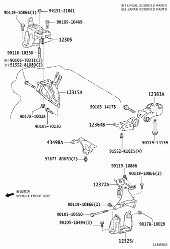 YARIS NSP151L-HHXGKH NSP15#