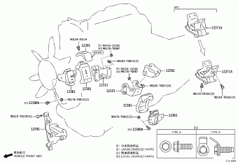 HILUX (DCB/SCB/XTR) GUN135L-DTTSXW GUN125,126,135