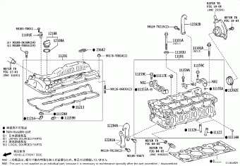 HILUX (DCB/SCB/XTR) GUN125L-BNFSXW3 GUN12#,135