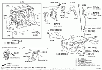 HILUX (DCB/SCB/XTR) GUN125L-DTFSXW GUN12#,135
