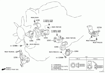 HILUX (DCB/SCB/XTR) GUN126L-CNTHXW GUN12#,135