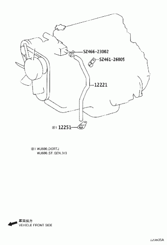 DYNA WU600L-TKMMJ3 WU600,650,XZU600,650