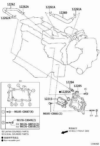 CAMRY/HYBRID AVV50L-JEXVBC ACV51,ASV5#,AVV50