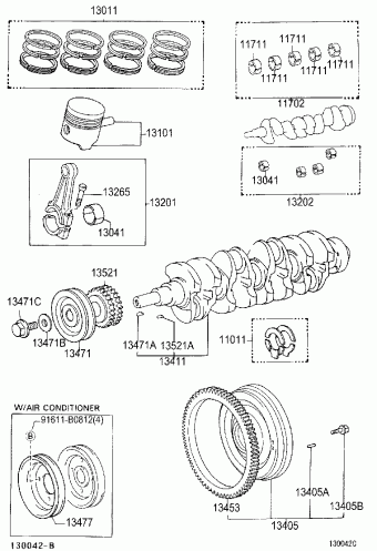 TOWNACE/LITEACE KR42R-RCMREQ CR4#,KR4#,SR40