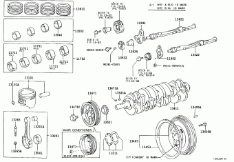 TACOMA RZN171L-CRMDKAB RZN161,171,VZN160,170