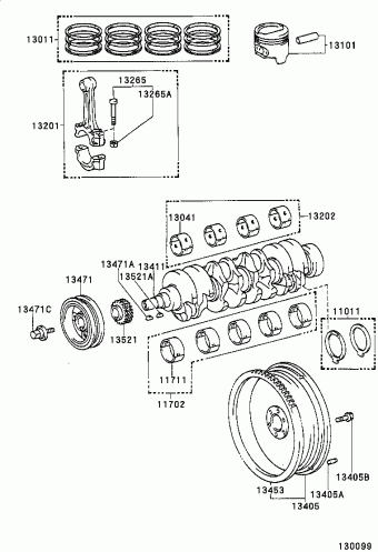 HILUX YN85L-TRMRSWA YN85,LN85