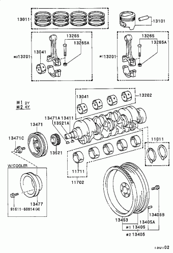 HILUX YN110L-CRMDSW 08.1988 - 08.1994