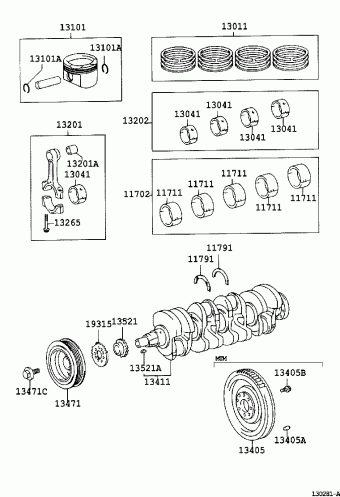 COROLLA SED/WG ZZE121L-AEMNKW CDE120,NDE120,ZZE12#