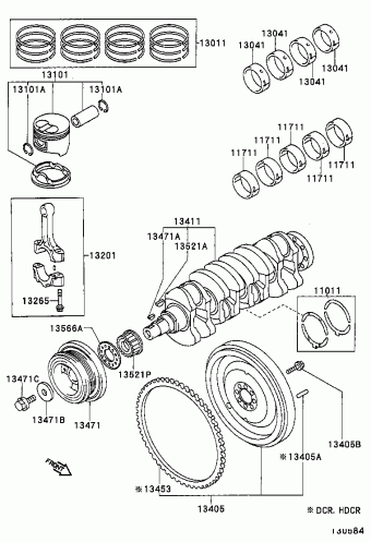 COROLLA HB CDE120L-DGMNXW CDE120,NDE120,ZZE12#