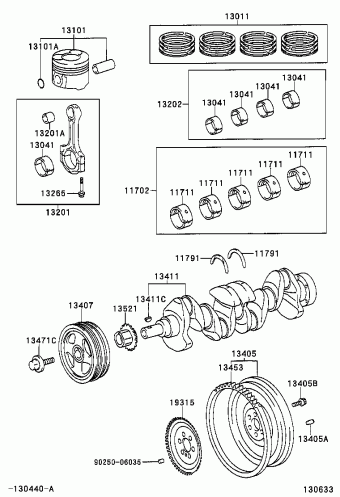 YARIS NLP10L-AHMGXW NCP1#,NLP10,SCP10