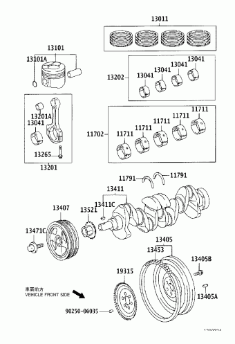 YARIS NLP90R-CGMGXW KSP90,NLP90,NSP90,SCP90