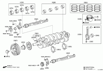 4RUNNER TRN280L-GKPGKA GRN28#,TRN28#