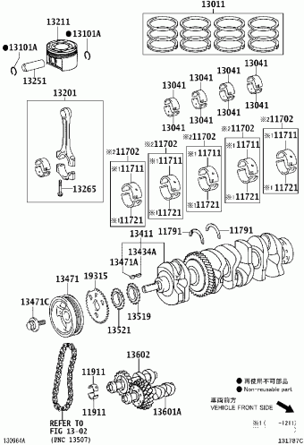 CAMRY/HYBRID ACV51L-REPNKX ACV51,ASV5#,AVV50,GSV50