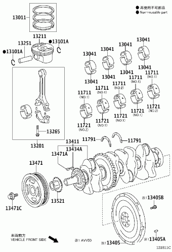 CAMRY/HYBRID ASV51L-JETEHC ACV51,ASV5#,AVV50