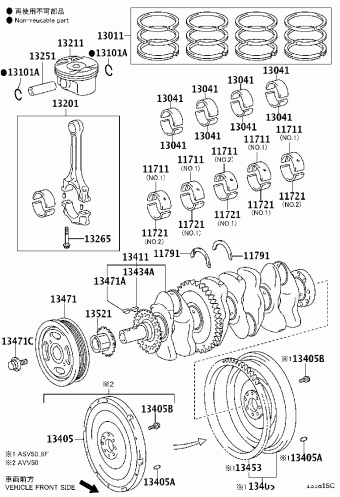 CAMRY/AURION/HV ASV50L-DETNKV ASV50,AVV50,GSV50