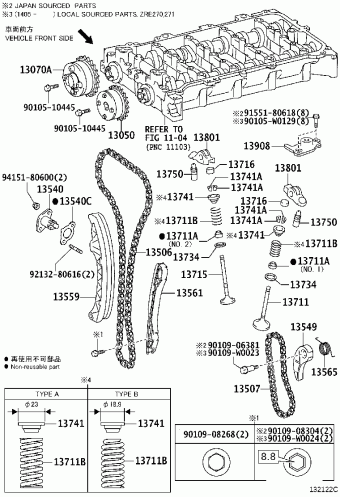 AVENSIS ZRT271L-AEXEPW ADT27#,WWT27#,ZRT27#