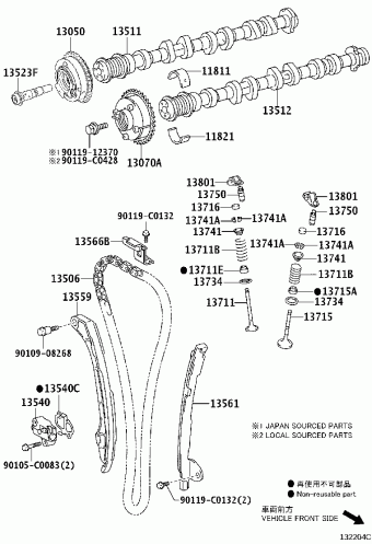 CAMRY/HYBRID ASV51L-RETNHX ACV51,ASV5#,AVV50,GSV50