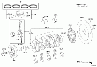 CAMRY/HYBRID AXVH71L-CEXSBA AXVA7#,AXVH7#,GSV70