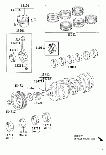 CAMRY MCV30L-AEPGKA ACV30,MCV3#