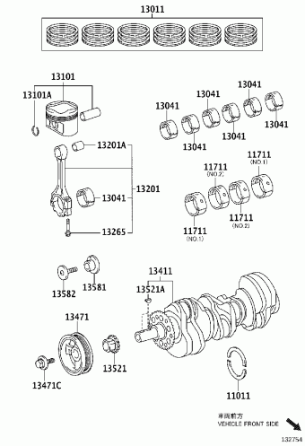 Engine/Fuel/Tool | Toyota CAMRY/HYBRID GSV50L-AETGKW ACV51,ASV5 