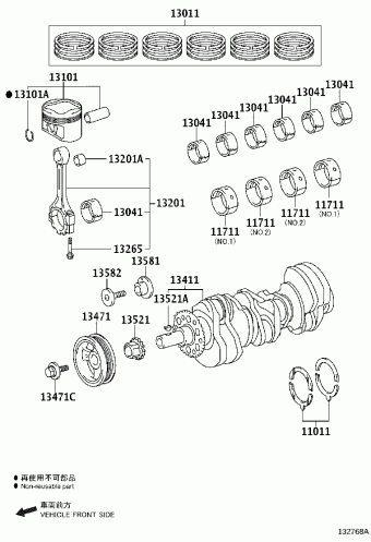 4RUNNER GRN285L-GKAGK GRN28#