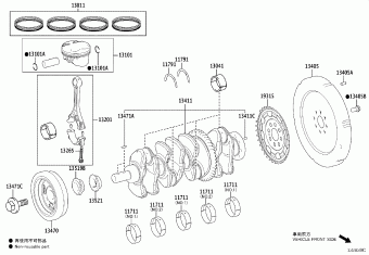 RAV4 AXAH54L-CNXMBA AXAA5#,AXAH54,AXAL54