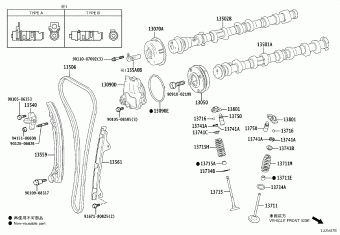 COROLLA/ALTIS MZEA18L-GEXDBV MZEA1#,ZRE21#,ZWE211