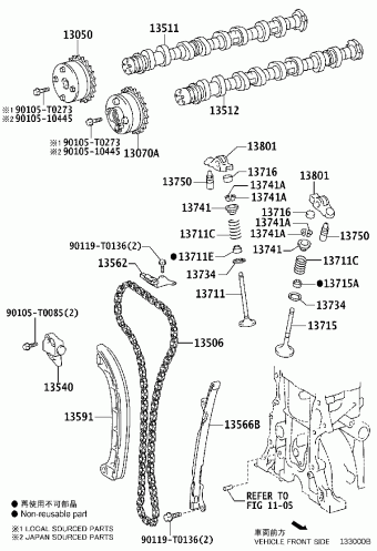 YARIS NSP151L-HHFRKH NSP15#