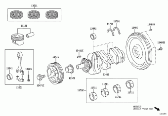 YARIS KSP211L-BHMRKW KSP211,MXPA11,MXPH1#
