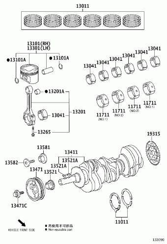 CAMRY/HYBRID GSV70L-REZGBX ASV7#,AXVA70,AXVH7#,GSV70,MXVA71