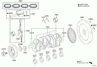 CAMRY/HYBRID AXVH71L-AEXDBV ASV70,AXVA70,AXVH7#,GSV70,MXVA71