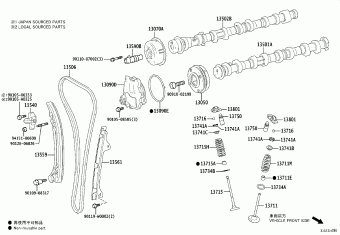 CAMRY/HYBRID MXVA71L-REXNBX ASV7#,AXVA70,AXVH7#,GSV70,MXVA71