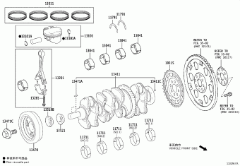 CAMRY/HYBRID AXVA70R-JEZVBT ASV7#,AXVA70,AXVH71,MXVA71